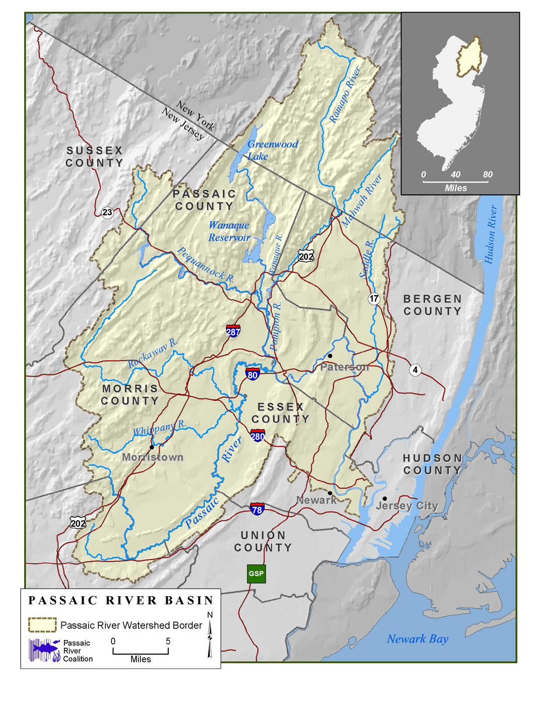 Passaic River Maps   Map03b 